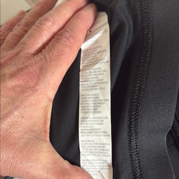 Fabletics Black Sports Bra  Clip Back SKU 0036 - Picture 8 of 8